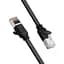 Патч-корд Ugreen NW101 Cat 6 U/UTP Pure Copper Ethernet Flat Cable 2m Black [50185] [111838] - мініатюра 2