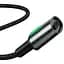 Кабель Baseus Zinc Fabric Magnetic Cable USB to MicroUSB 1.5A 2m CAMXC-B01 Black - мініатюра 2