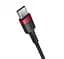 Кабель Baseus Cafule Series Cable Type-C to Type-C 100W 2m 2pcs P10318306003-01 Red Black+Grey Black - мініатюра 3