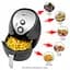 Мультипіч CLATRONIC FR 3699 H Hot Air Fryer - мініатюра 4