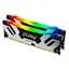 Пам'ять для настільних комп'ютерів Kingston Fury 32 GB (2x16 GB) DDR5 6400 MHz Renegade Silver RGB (KF564C32RSAK2-32) - мініатюра 6