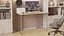 Комп'ютерний стіл Ferrum-decor Ханна 75x120x70 сірий ДСП Дуб Сан-Марино 16мм (FRD-101434) - мініатюра 1