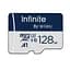 Карта памяти Wiwu Wi-FC004 Infinite Series (U3, C10) microSDXC Class 10, 128GB без адаптера Blue - миниатюра 1