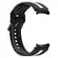 Ремешок для Samsung Galaxy Watch 4 40mm - черно-белый ширина крепления 20мм силикон Watchbands D2 (W17-1WB19112168) - миниатюра 3