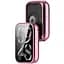 Чехол-накладка DK Silicone Face Case для Xiaomi Mi Band 8 Pro (pink rose) - миниатюра 2