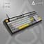 Клавиатура Ajazz AK980 MAX Magnetic switches Black Gray Yellow (AK980-MAX-M-BGY) - миниатюра 14
