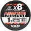 Шнур Sunline SM Amazer X8 200m (multicolor) #1.5 33lb/15kg - мініатюра 2