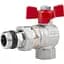 Кран кульовий Icma FAR. ROSSA 1/2" кутовий №362 (87362AD11) - мініатюра 1