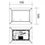 Дзеркало Mixxus Premium Cubic MR14-70x50-Reverse MP6647 - мініатюра 2