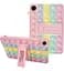 Чехол SoftGel Kids детский pop-it Samsung Galaxy Tab A9 8.7 SM X110 X115 Радужный - миниатюра 1