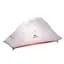 Намет Naturehike Cloud Up 1 Updated NH18T010-T надлегкий одномісний з футпринтом 20D сіро-червоний - мініатюра 1