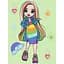 Картина за номерами "Rainbow High Amaya Raine" KHO1236, 30х40 см - мініатюра 1