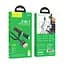Кабель Hoco U135 IncЧервонийible 2 в 1charging data cable USB to iP/Type-C Чорний - мініатюра 2