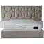 Кровать двуспальная Frisco Моника XL 160х200 см с подъемным механизмом бежевая - миниатюра 1