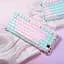Клавиатура GravaStar Mercury K1 Lite 80keys BSUN Grey BT/WL/USB Lumen Rose (GSK1LITE_PM_PNK) - миниатюра 8