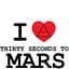 Кружка GeekLand 30 секунд до Марса I love Thirty Seconds to Mars TSM.01.011 330 мл белая - миниатюра 2