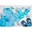 Пустышка Nuvita 7065 Air55 Cool симметрическая 0m+ звезда светящаяся в темноте аквамариновая NV7065GA - миниатюра 7