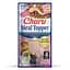 Ласощі Inaba Churu Meal Topper для котів кремовий мус в стіках з тунцем та лососем 4x14 г - мініатюра 1