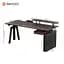 Геймерский стол Sihoo D07 1.6m Walnut/Black (D07B-101/D07J-101-AB) - миниатюра 3