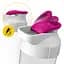 Шейкер спортивний 4FIZJO Ultra 700 мл White/Pink (P-5905973407069) - мініатюра 5