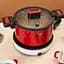 Каструля-скороварка Huo Hou HU0160 Stainless Steel Enamel Micro Pressure Cooker червона  - мініатюра 5