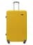 Валіза велика L ABS-пластик Milano bag 004 75,5×50×33,5см 105л Жовтий - мініатюра 1