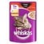 Вологий корм для котів Whiskas, крем-суп з яловичиною, 85 г - мініатюра 1