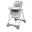 Стільчик для годування Baby Design Pepe New 07 Gray (292170) - мініатюра 1