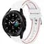 Ремінець для Samsung Galaxy Watch 4 Classic 42mm - біло-червоний ширина кріплення 20мм силікон розмір L Watchbands RLine (WB00S4GALAXYRLINE3CLASSIC442) - мініатюра 1