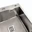 Кухонна мийка Platinum Handmade HSBB PVD з нержавіючої сталі 3.0 мм квадратна 50x50x22 см сіра - мініатюра 5