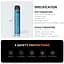 Под-система електронна сигарета Kumiho THOTH G Lite Pod 650mAh 2ml Kit Icy Silver (18165) - мініатюра 7