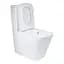 Унитаз напольный Qtap Tern Ultra Quiet безободковый с сиденьем Soft-Close QT17222175AUQ1W White, Белый - миниатюра 5