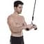 Ручка для тяги York Fitness V-подібна на трицепс з гумовими рукоятками, хром - мініатюра 7