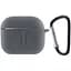Силіконовий футляр для навушників AirPods 3 Сірий / Dark Gray - мініатюра 1