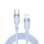 Кабель Brevia Type-C to Lightning 30W 1,2м, синій ZIP(52120UCLZ1) - мініатюра 1