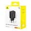 Сетевое зарядное устройство для Baseus Cube Fast Charger C+U 30W EU адаптер 2 порта черный - миниатюра 2