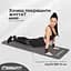 Коврик для йоги и фитнеса NBR 10 мм Серый EasyFit fit0025081 - миниатюра 2