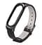 Шкіряний ремінець Primo Mijobs для фітнес-браслета Xiaomi Mi Smart Band 7 Black - мініатюра 2