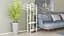 Этажерка 4/34 Ferrum-decor Серии Коннект 120x34x28 белый ДСП Дуб Сонома Труфель 16мм (FRD-104281) - миниатюра 2