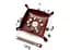 Настільна гра Планета Ігор Лоток для кубиків D20 (бургунді) (Dice tray D20 burgundy) (pi-dt009) - мініатюра 5