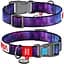Нашийник для собак Waudog Nylon NASA21, з QR паспортом, пластиковый фастекс, M, 28-40х2 см - мініатюра 3