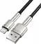 Кабель Baseus Cafule Metal Series Data Cable USB to Lightning 2.4A 2m CALJK-B01 Black - миниатюра 5