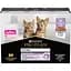 Набір вологий корм для кошенят Purina Pro Plan Kitten Healthy Start шматочки у підливці з індичкою 850 г (10 шт. х 85 г) - мініатюра 2