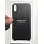 Оригинальный кожаный чехол Apple Leather Case для iPhone XS Max (6.5") Black (MRWT2ZM/A) - миниатюра 3