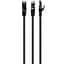 Патч-корд Cablexpert UTP 5Е Black 5 м (PP6A-LSZHCU-BK-5M) - мініатюра 1