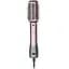 Фен-щітка Ardesto HD-CR300PT, Grey/Pink, 1200W, 2 швидкості, 2 режими, іонізація, концентратор, гофре, для висушування волосся 2шт, для сушіння та надання об'єму, фен-щітка для завивки, функція "Cool Shot", захист від перегріву, дисплей - мініатюра 1