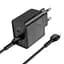 Сетевое зарядное устройство Hoco N35 2 Type-C PD 45W черный + кабель Type-C to Lightning - миниатюра 3