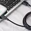 Кабель Proove Striped Silicone USB-A to Lightning 1m Black (CCSS00001101) [133335] - мініатюра 3