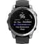 Смарт-годинник Garmin Fenix E 47mm AMOLED Stainless Steel with Black Silicone Band (010-03025-02/00) - мініатюра 9