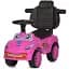 Дитяча каталка-толокар Bambi M 5763L-8 з батьківською ручкою рожевий - мініатюра 2